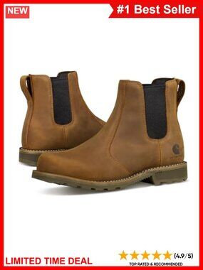 Carhartt Women's Frontier Soft-Toe Water Resistant Chelsea Work Boot